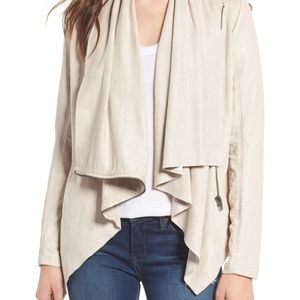 BLANK NYC Drape Front Jacket